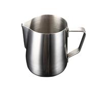 Jarra de leche de acero inoxidable Jarra de espuma café con leche 100/350/600/1000ml, jarra medidora acero inoxidable, accesorio for(1000ml)