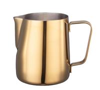 Jarra de leche de acero inoxidable Jarra de espuma leche acero inoxidable, herramienta taza, herramientas Barista, jarra café y(600ml)