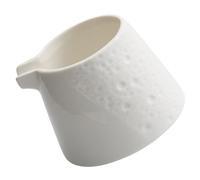 Jarra de Leche de Cerámica de Color Claro 225ml, Boquilla Fina para Servir