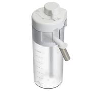 Jarra de leche for cafetera Delonghi, compatible con modelos ECAM 450.55, 450.76 y 452.57. Accesorios for la caja del depósito de leche fría.(White)