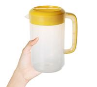 Jarra de Plástico con Tapa Hermética de 2500ml, Resistente al Calor