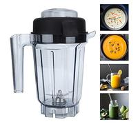Jarra de repuesto de 32 oz con tapa y cuchilla para licuadoras Vitamix, compatible con licuadoras Vitamix serie C 5300/6500/750/780