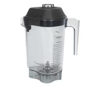 Jarra de repuesto de contenedor Advance de 48 onzas compatible con Vitamix The Quiet One VM0145, BarBoss, máquina de bebidas Advance y Touch & Go Commercial Blender Jar Cup Parts