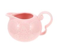Jarra de salsa de cerámica, Jarra de leche for salsa, restaurante, porcelana for el hogar, jarra for, jarabe pequeño, for crema y café for, rosa