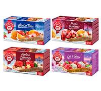 Jarra de té de invierno, colección «Fairy Tale», 180 g, juego de 4 x 20 bolsas (DEKOND Gift)