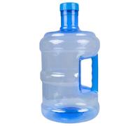 Jarra de un galón, Jarra de Agua de 1 galón, Recipiente de Agua para Mascotas de Calidad alimentaria con Tapa y asa a Prueba de Fugas, Azul, 5L