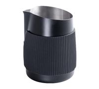 Jarra de vapor de café - Puche de espuma de leche, latte Pitcher Art | Taza de espuma de acero inoxidable, jarra de café capuchino cattrurs para viajes al aire libre 420 ml y cocina