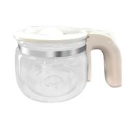 Jarra De Vidrio For Cafetera,Compatible Con DeLonghi,ICM14011,Reemplazo De Accesorios De Piezas De Cafetera(White)