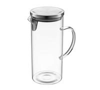 Jarra de vidrio Jarra de agua 1,4L Jarra de jugo Jarra con tapa Vidrio de bor...