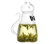 Jarra de Vidrio para Agua con Tapa 1800 ml Recipiente para Bebidas con