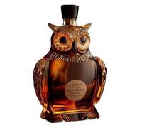 Jarra De Whisky Owl - Vintage De 350 Ml, Jarra Para Botella De Vino, Diseño Artesanal Con Tapón Seguro | Ideal Para Padre Novio Abuelo Tío Hombres Papá Reunión De