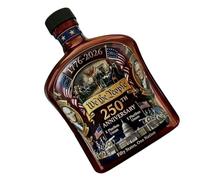 Jarra de whisky patriótico - Contenedor conmemorativo de 350 ml, 250 botellas de vidrio para alcohol para hombres, papás, novios, maridos | Casas Cocinas | Jarra de whisky de colección para serv