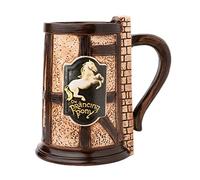 Jarra El Señor De Los Anillos Póney Pisador, 900ml - Taza medieval - Jarra cerveza - Taza el señor de los anillos - El Señor de los anillos merchandising oficial