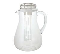Jarra Esmeralda Transparente 3 Lt Con Refrigerador De Acrílico Ilsa