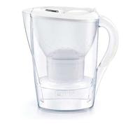 Jarra Filtrante Brita MARELLA, 6 Filtros MAXTRA PRO Incluidos, Diseño Blanco