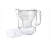Jarra filtrante brita style essential xl blanca + 3 x filtro mx pro pu