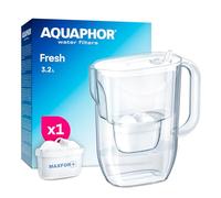 Jarra filtrante de agua AQUAPHOR FRESH 3,2 L Maxfor+ cartucho de 200 L (Blanco, 1 x Maxfor+)