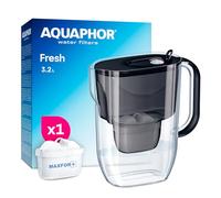 Jarra filtrante de agua AQUAPHOR FRESH 3,2 L Maxfor+ cartucho de 200 L (Negro, 1 x Maxfor+)