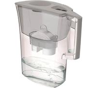 Jarra filtrante de agua LAICA Prime Line y 1 cartucho de filtro de agua Bi-Flux para 30 días - Jarra filtrante de agua Prime con tapa de llenado rápido, 3L de capacidad total, 2 L de agua filtrada