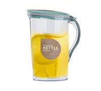 Jarra fría para frigorífico, dispensador de zumo de agua, jarra de 1,5 l para puerta de frigorífico, jarra con tapa, dispensador de bebidas universal para zumos, limonada, café, leche, agua, cerveza