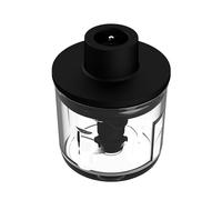 Jarra Haier Chopper para batidora de mano Serie 5, recipiente de cristal, pasador de soporte de acero inoxidable, apta para lavavajillas