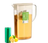 Jarra Infusora de Agua - PP 19x10x26cm 2L | Botella de agua fría Jarra infusora de frutas | Jaarra de infusión con colador extraíble | Cold Brew Tea Maker a prueba de fugas para de cocin