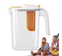 Jarra infusora de frutas - Jarra infusora de té de 2600 ml | Jarra de agua infusora de frutas grande, jarra de infusión resistente al calor para té, bebida, agua