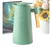 Jarra, Jarra De De Vidrio De Un Litro Forro De Vidrio Contenedor Resistente Al Agua, Contenedor Impermeable Para Cocina Viaje Restaurante De La Noche