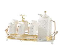 Jarra Juego de té cerámica con combinación taza y tetera fría