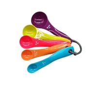 Jarra medidora 1/3 piezas de cuchara medidora for aceite y sal, juego utensilios for hornear Lovely Kitchen Colourworks, cucharas medidoras, tazas, 1 ml, 2,5, 7, 15(04 spoon)