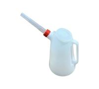 Jarra medidora de aceite de 1,2 L/2 L y 5 L, tanque de combustible con vertido flexible para contenedores de medición de aceite automotrices, herramientas de garaje