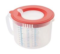 Jarra Medidora y Almacenamiento Leifheit 03169 3 en 1 Blanco/Rojo 2.2 L