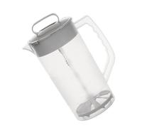 Jarra Para Bebidas Hermética Transparente, Jarra Para Mezclar A Prueba De Fugas Con Boquilla Ancha | Jarrra Piiiitcher De Fácil Mezcla, Recipiente De Versátil Para Bebidas, Limonada