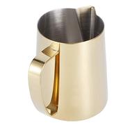 Jarra para hacer espuma Taza de café duradera para hacer espuma Taza de café que ahorra trabajo para la cafetería(Titanium, 600ml)