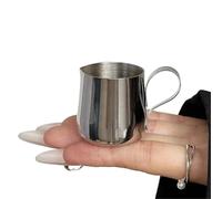Jarra para Leche Jarra medidora de acero inoxidable for espumar café (12,5/30 ml)(1Pcs color 2)