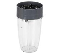 Jarra para Licuadora de Repuesto 24OZ con Cuchilla Extractora Compatible con Licuadoras 600W y 900W Accesorio Ideal para Batidos y Jugos