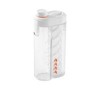 Jarra para preparar en frío, botella para preparar, máquina hermética con diseño de escala, filtro de malla 350 con marco resistente, jarra para portátil, equipo de soporte par