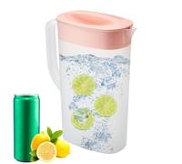 Jarra para puerta de, 2500 ml, resistente al calor y al frío, gran capacidad, jarra de limonada de hielo, jarra de agua, jarra de agua de leche de soja para puerta lateral del refrigerador
