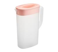 Jarra para puerta de nevera resistente al calor y al frío, 2500 ml, para limonada helada, leche de soja y café, jarra de bebidas que ahorra espacio