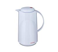 Jarra térmica Rotpunkt 300 Marla de 1,0 l, cierre de rosca de dos funciones, sin BPA y saludable, fabricada en Alemania, mantiene caliente y frío, inserto de cristal, forro polar