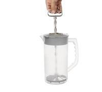 Jarra transparente para bebidas, jarra de té hermética, jarra de mezcla, a prueba de fugas, jarra de té de 2000 ml, recipiente de jugo, jarra para bebidas, limonada, jugo, té helado