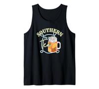 Jarra Vintage Country Mason Jar Southern Girl para Amantes del té Dulce Camiseta sin Mangas