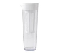 Jarras de agua con pantalla de filtro Contenedor de almacenamiento de bebidas frías resistente calor para hogar, cocina, sala de estar, jarra de jugo, hervidor de bebidas