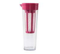 Jarras de agua con pantalla de filtro Contenedor de almacenamiento de bebidas frías resistente calor para hogar, cocina, sala de estar, jarra de jugo, hervidor de bebidas