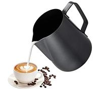 Jarras para Espumar leche Leche de espuma espumaje Espresso Coffee Barista Craft Latte Cappuccino Cream Barista del arte latte(350ml)