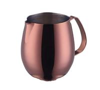 Jarras para Espumar leche Taza de crema for café flores con púas Barista del arte latte(Colour 5,L)