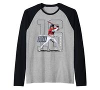 Jarren Duran | Jugadores de béisbol de la MLB de Boston | MLBJDU202M Camiseta Manga Raglan