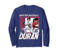 Jarren Duran | Jugadores de béisbol de la MLB de Boston | MLBJDU203M Manga Larga