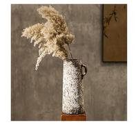 Jarrón Antiguo Jarrón rústico de cerámica, Jarra Alta Terracota, Grande Decorativa Decoración para la Entrada