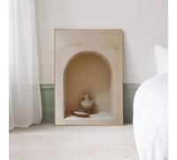 Jarrón clásico bodegón bodegón clásico moderno, pósteres vintage, impresiones en papel blanco, obras de arte kawaii, decoración de habitación (60 x 90 cm/sin marco)